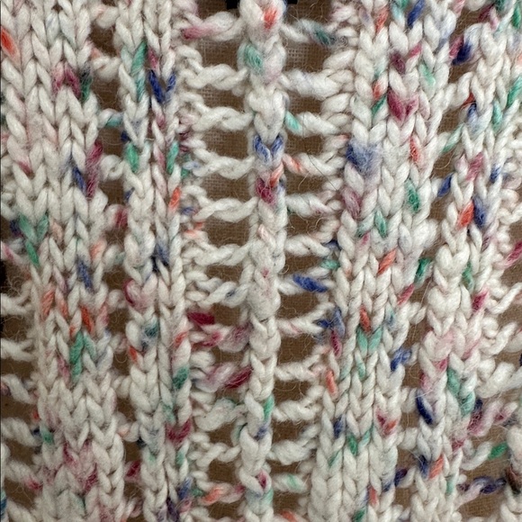 American Eagle Outfitters Women’s Multicolor Alpaca Wool Blend Sweater Casual - Picture 4 of 7